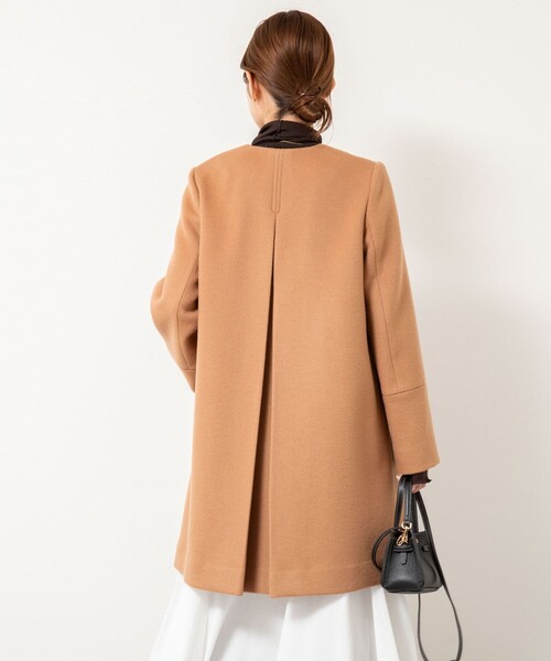 ノーカラーコートノリリ様 撥水加工＆さらなる軽量化で進化を遂げたN.O.R.C by the lineのウール