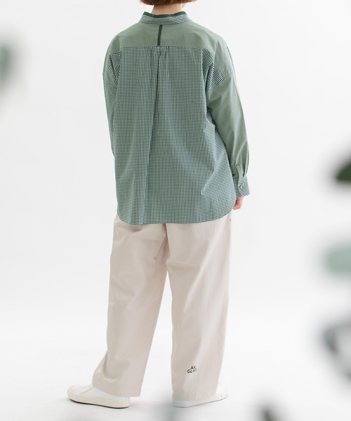 nop de nod（ノップドゥノッド） ブラウス シャツ miscオーバーサイズ