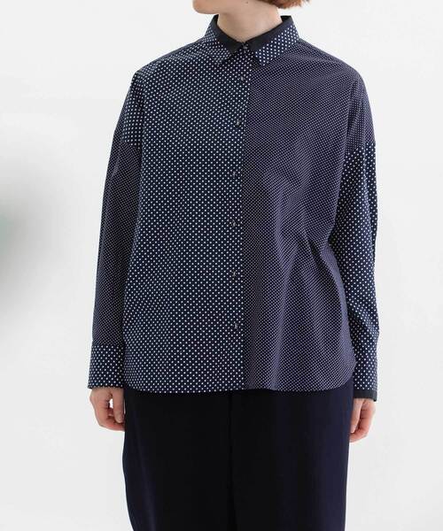 ノップドゥノッド（nop de nod）/miscオーバーサイズシャツ nop de nod（ノップドゥノッド） ブラウス シャツ miscオーバーサイズ