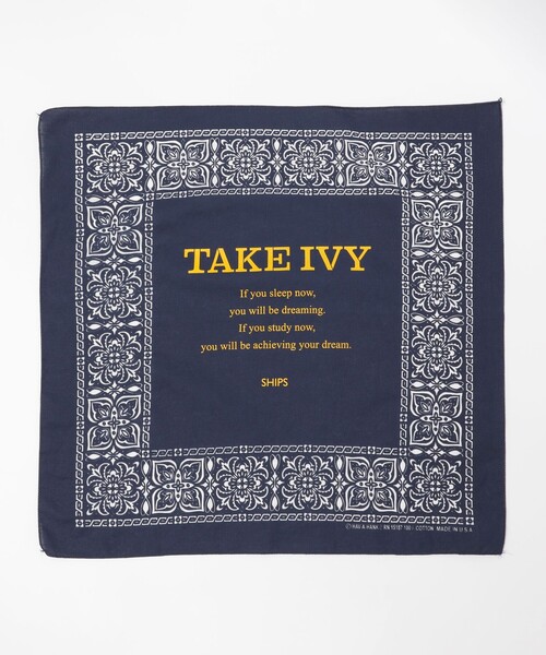 SHIPS（シップス） スカーフ バンダナ SHIPS×TAKE IVY:「TAKE NVY