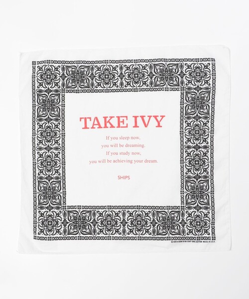 SHIPS（シップス） スカーフ バンダナ SHIPS×TAKE IVY:「TAKE NVY