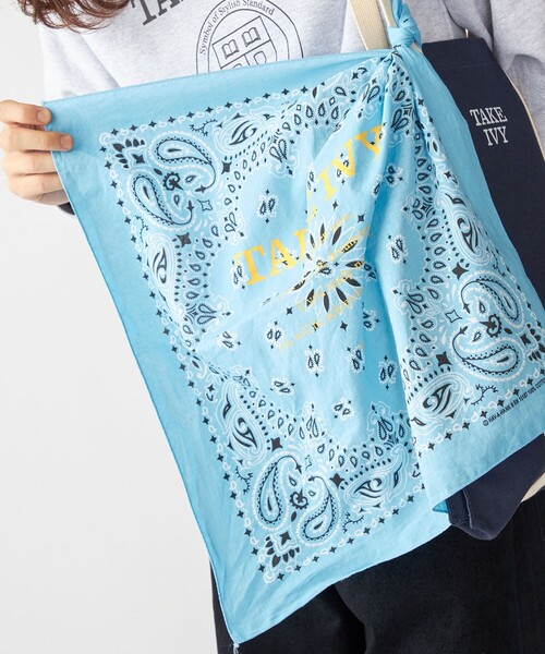 SHIPS（シップス） スカーフ バンダナ SHIPS×TAKE IVY:「TAKE NVY