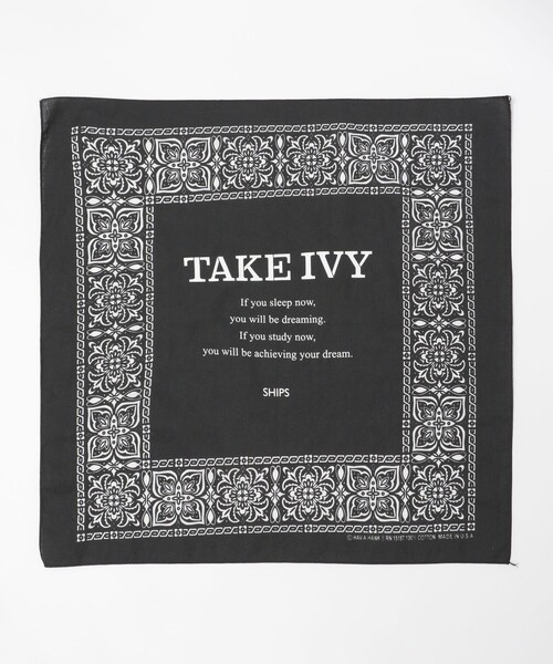 SHIPS（シップス） スカーフ バンダナ SHIPS×TAKE IVY:「TAKE NVY