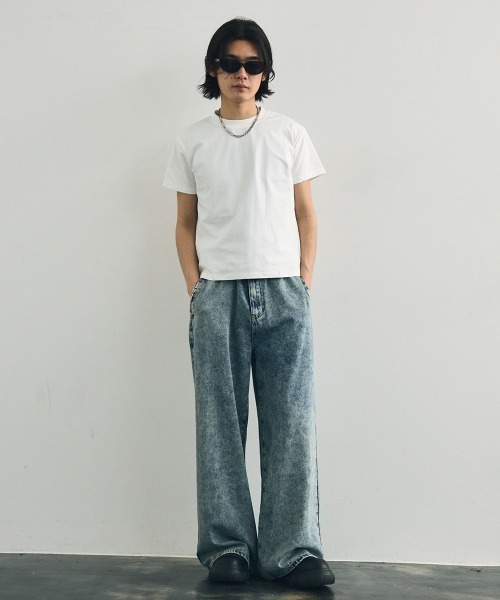 「Shoowtime」 半袖Tシャツ MEDIUM ブラック メンズ_画像8