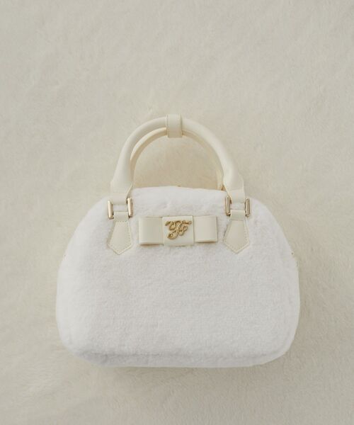 Maison de FLEUR（メゾンドフルール） ハンドバッグ フェイクファー