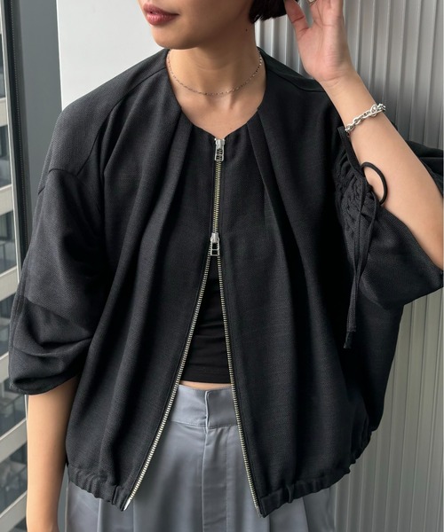 「A part by」 ブルゾン FREE グレー系その他 レディース_画像4