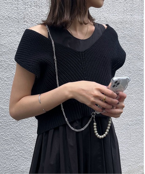 「mystic」 キャミソールワンピース 2 ホワイト レディース_画像3