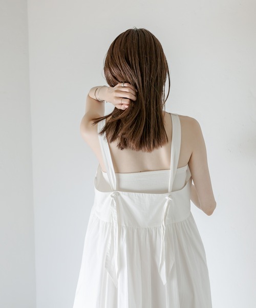 「mystic」 キャミソールワンピース 2 ホワイト レディース_画像5