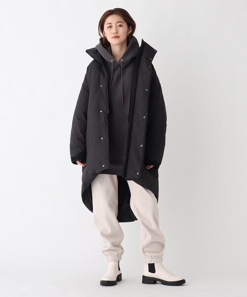 OPAQE.CLIPノーカラーダウンコート OPAQUE.CLIP / オペーク ドット クリップ | 🏷️ ≪ミュラーダウン