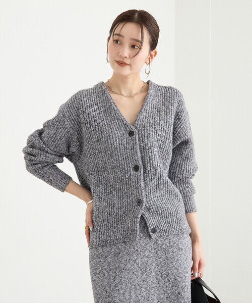 RIVE DROITE（リヴドロワ） カーディガン 「キャッチーな素材感