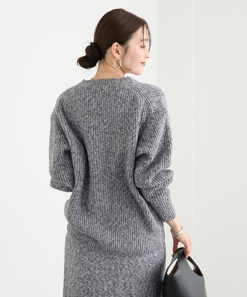 RIVE DROITE（リヴドロワ） カーディガン 「キャッチーな素材感