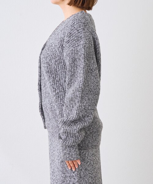 RIVE DROITE（リヴドロワ） カーディガン 「キャッチーな素材感