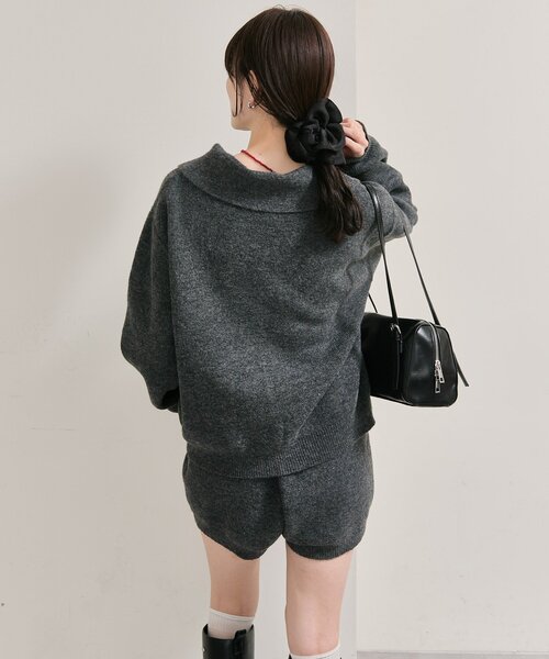 mystic（ミスティック） パンツ プレート付きニットパンツ レディース