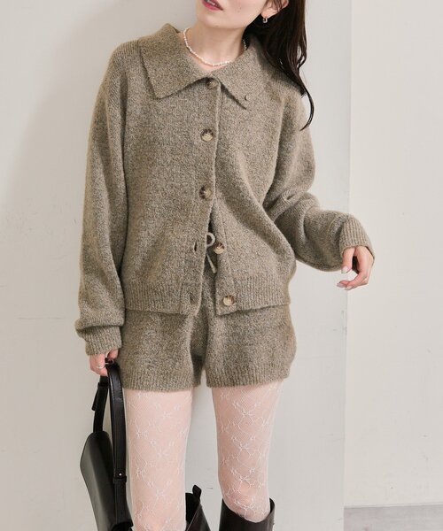 mystic（ミスティック） パンツ プレート付きニットパンツ レディース