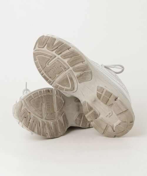 「DIESEL」 ローカットスニーカー 38 ホワイト レディース_画像3