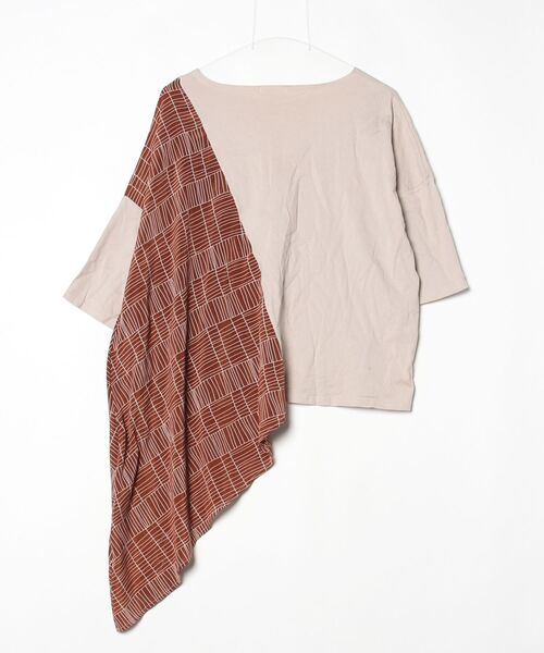「loaf」 半袖カットソー ONE SIZE ブラウン レディース_画像2