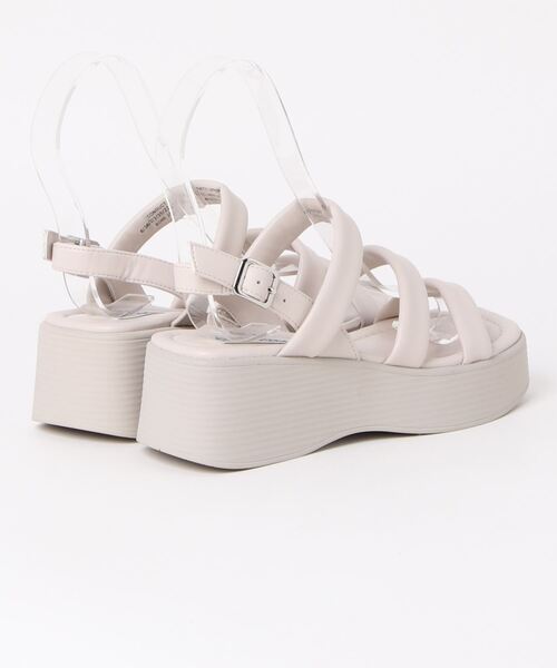 「STEVE MADDEN」 フラットサンダル 23.5cm ブラック レディース_画像2