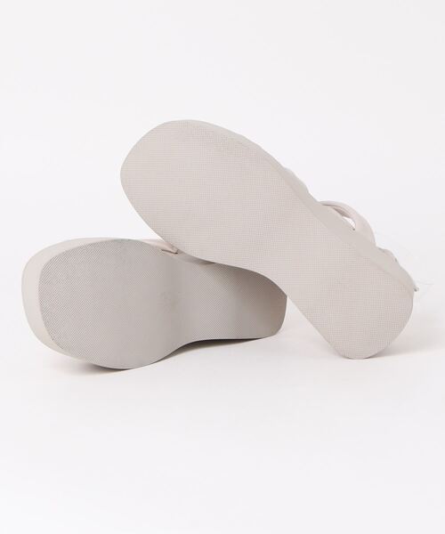 「STEVE MADDEN」 フラットサンダル 23.5cm ブラック レディース_画像3