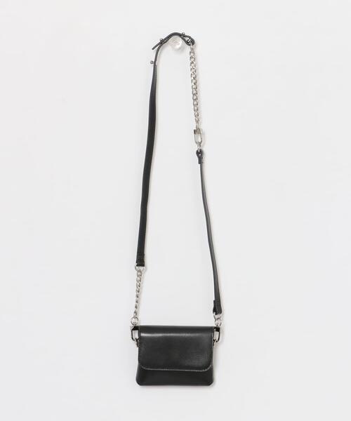 ショルダーバッグ バッグ YENN CHAIN BELT POUCH レディース
