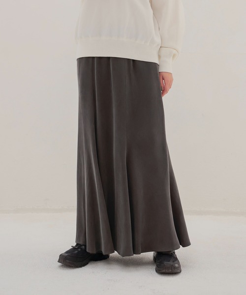 DRESSLAVE（ドレスレイブ） ロング スカート cupro panel flare skirt