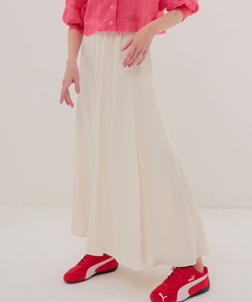 DRESSLAVE（ドレスレイブ） スカート cupro panel flare skirt