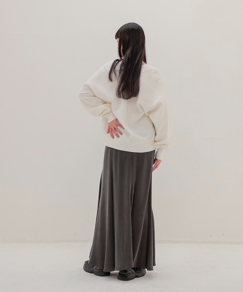 DRESSLAVE（ドレスレイブ） ロング スカート cupro panel flare skirt