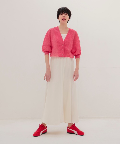 DRESSLAVE（ドレスレイブ） ロング スカート cupro panel flare skirt
