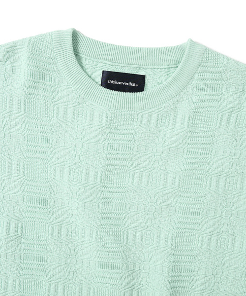 「thisisneverthat」 長袖ニット S ミント メンズ_画像3