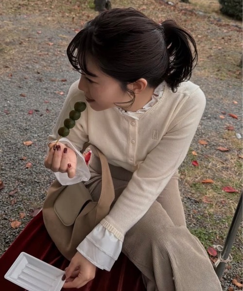 lawgy（ラウジー） パンツ straight corduroy pocket pants 