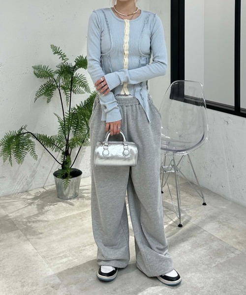 「sedacle girl」 カーディガン FREE ブルー レディース_画像5