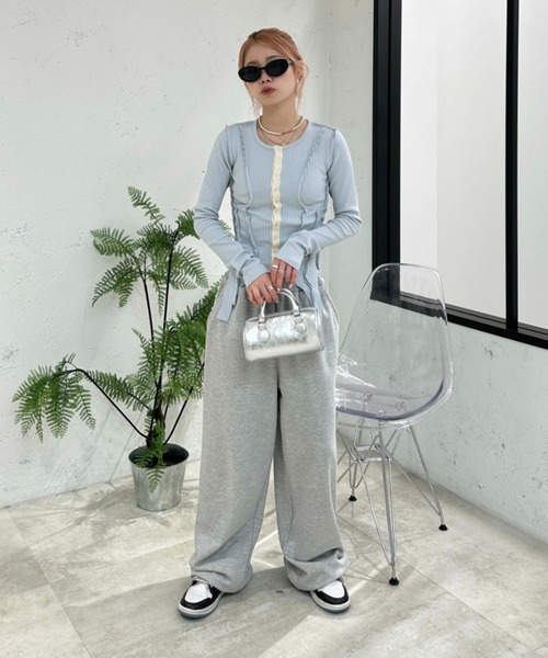 「sedacle girl」 カーディガン FREE ブルー レディース_画像6