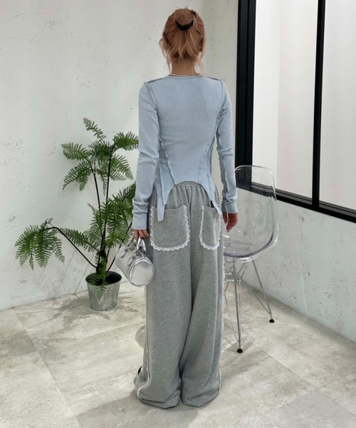 「sedacle girl」 カーディガン FREE ブルー レディース_画像8