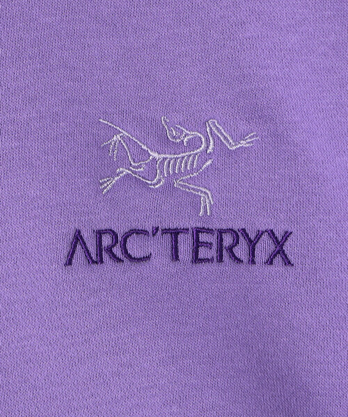 新品タグあり　ARC'TERYX パープル トレーナー　フリース　裏起毛 S/P FREAK'S STORE（フリークスストア） トレーナー スウェット ARC'TERYX