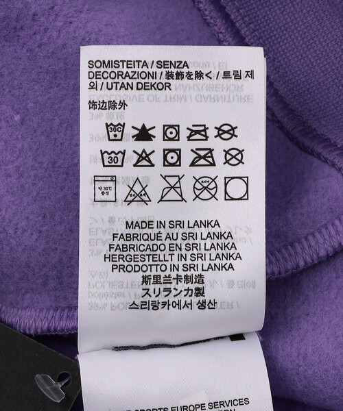 新品タグあり　ARC'TERYX パープル トレーナー　フリース　裏起毛 S/P FREAK'S STORE（フリークスストア） トレーナー スウェット ARC'TERYX