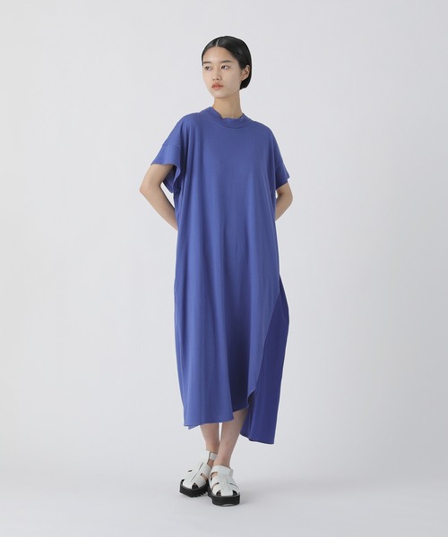 「ZUCCa」 半袖ワンピース M size グリーン レディースの画像