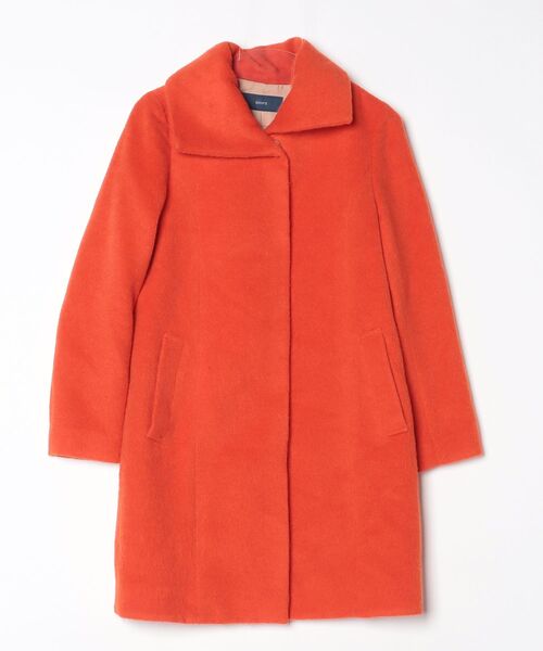 SHIPS（シップス） ステンカラーコート 36 オレンジ レディース