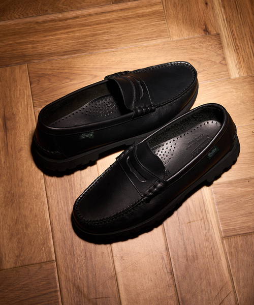 Paraboot（パラブーツ） ローファー 70 ブラック メンズ : ZOZOTOWN