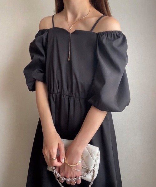 「FILLOU」 半袖ワンピース MEDIUM ホワイト レディース_画像2