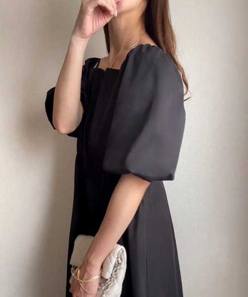 「FILLOU」 半袖ワンピース MEDIUM ホワイト レディース_画像3