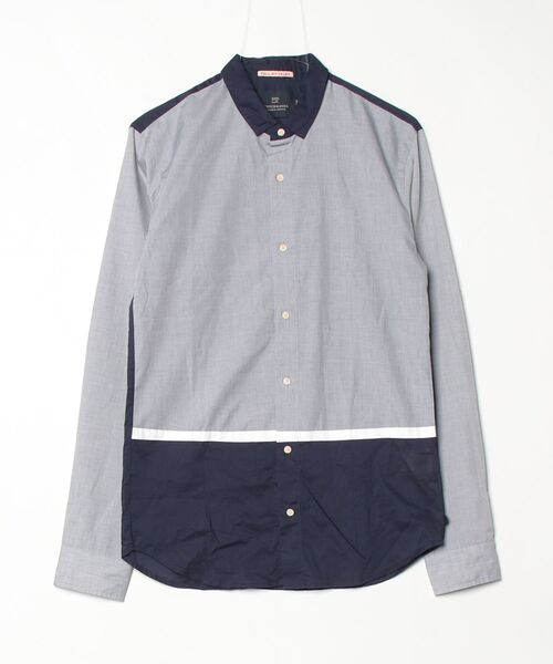 SCOTCH＆SODA（スコッチアンドソーダ） 長袖シャツ - グレー メンズ