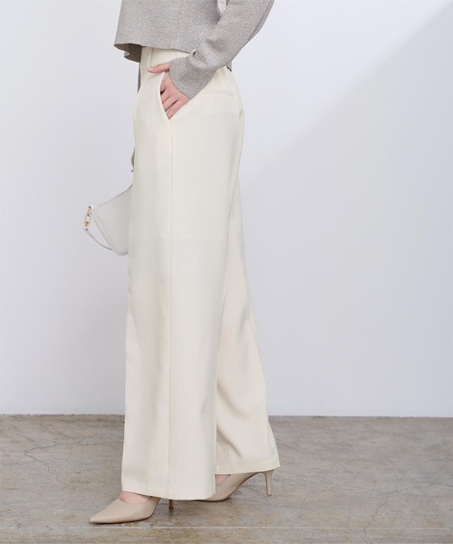 「ur's」 パンツ - チャコール レディース_画像7