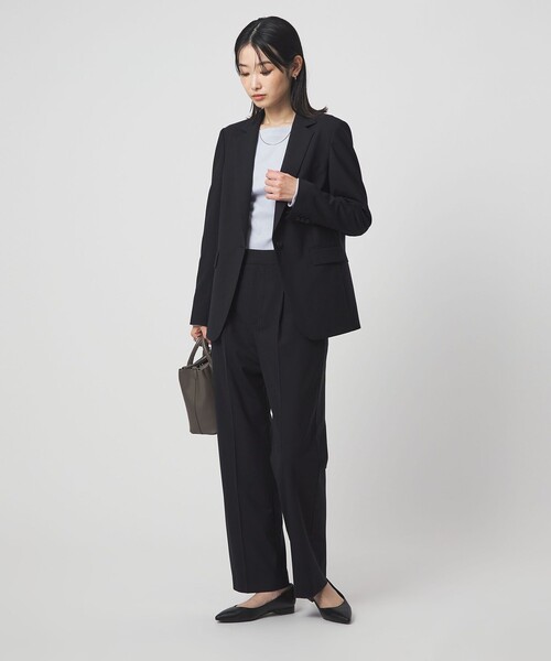 極美品グリーンレーベルリラクシング　ダブルテーラードジャケット　カチリラ　黒　L green label relaxing（グリーンレーベルリラクシング） ジャケット