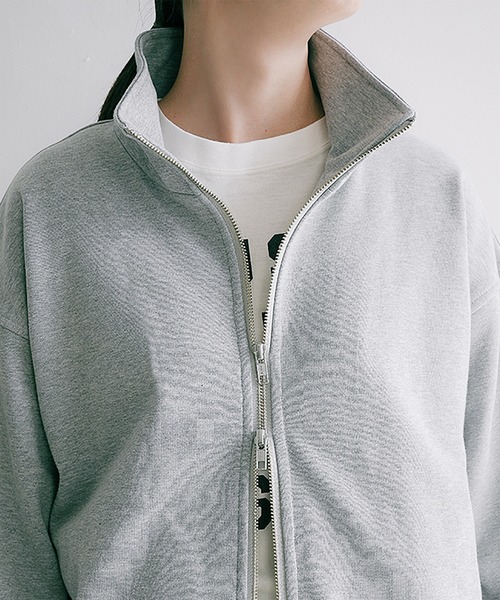 SOLAMONAT LARME（ソラモナラーム） tシャツ 裏毛スウェットブルゾン