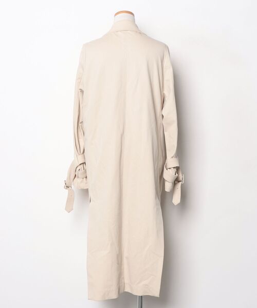 「OKIRAKU」 チェスターコート 0 ベージュ レディース_画像2