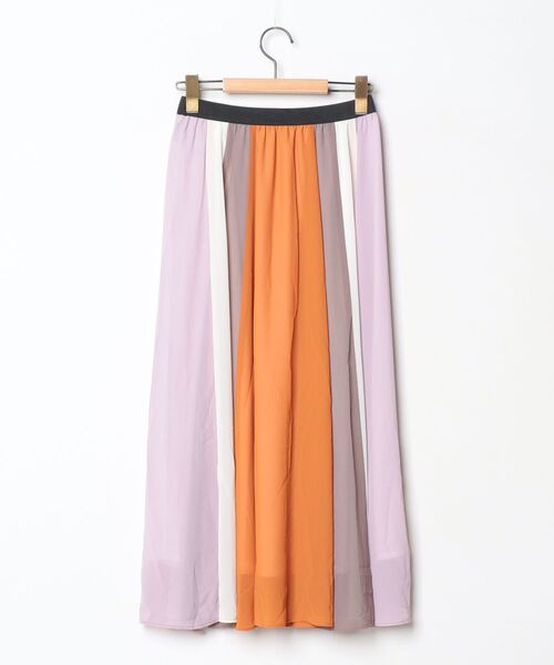 「DRWCYS」 フレアスカート 1 オレンジ レディース_画像2