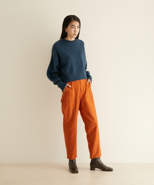 「SALON adam et rope'」 長袖ニット FREE ライトグレー レディース_画像3