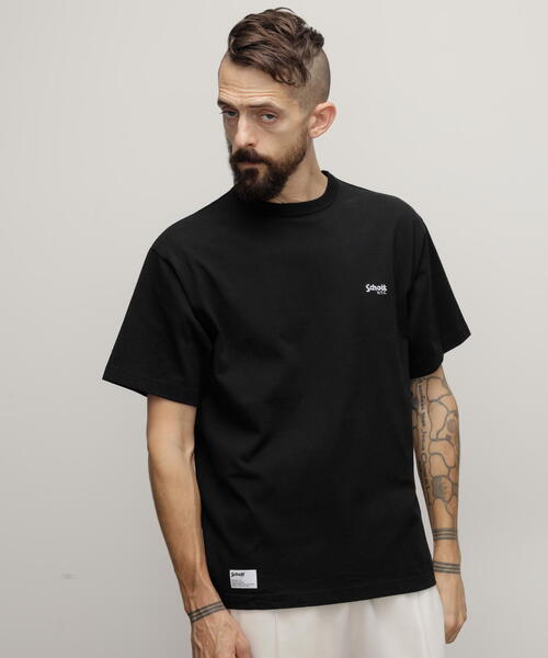 「schott」 半袖Tシャツ L ホワイト メンズ_画像3