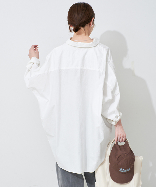 SLOBE IENA（スローブイエナ） 長袖シャツ FREE ブルー レディース