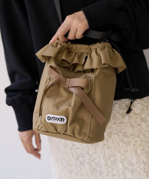 「FREAK'S STORE」 2WAYバッグ ONE SIZE ブラック レディース_画像3