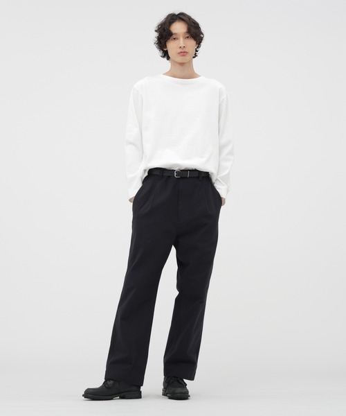 MHL.（エムエイチエル） tシャツ DRY COTTON JERSEY TOP メンズ